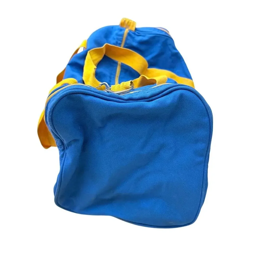 Atlanta U.S. Olympics Games 1996 Bag Visa card Blue Yellow Gym Duffle USA Made